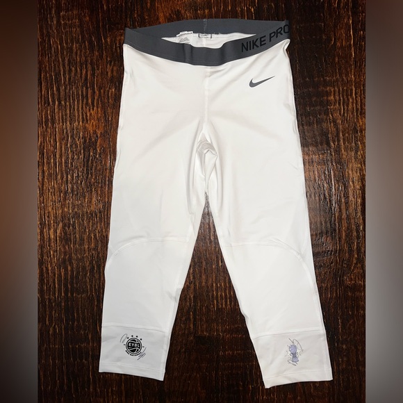 PRICE SLASH!!! NWOT: Exclusive EYBL white compression pants - Picture 1 of 4